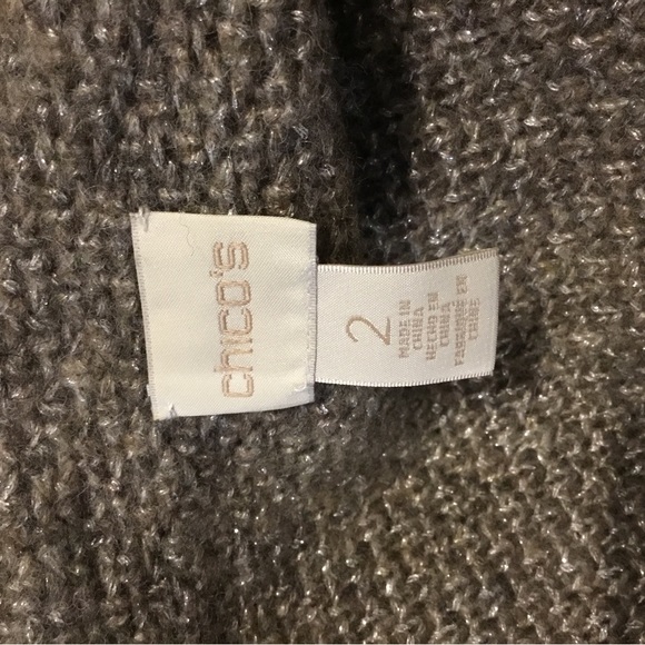 SALE - Chico’s wrapped jacket size 2 (L/XL) - Picture 9 of 10